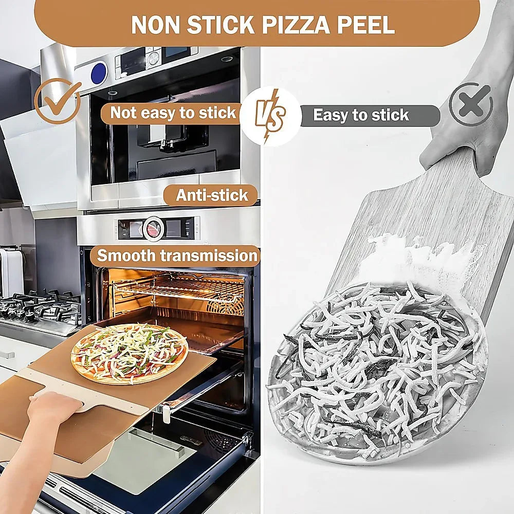 Pizza Slider Transfer Sliding Magic Peel Paddle - Mekamart Australia