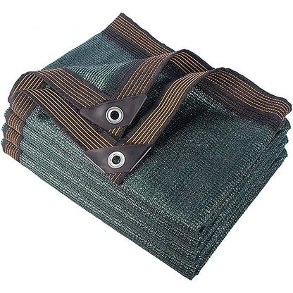 15m x 2m Fence Windscreen Privacy Screen Shade Cover Dark Green Fabric Mesh Garden - Mekamart Australia