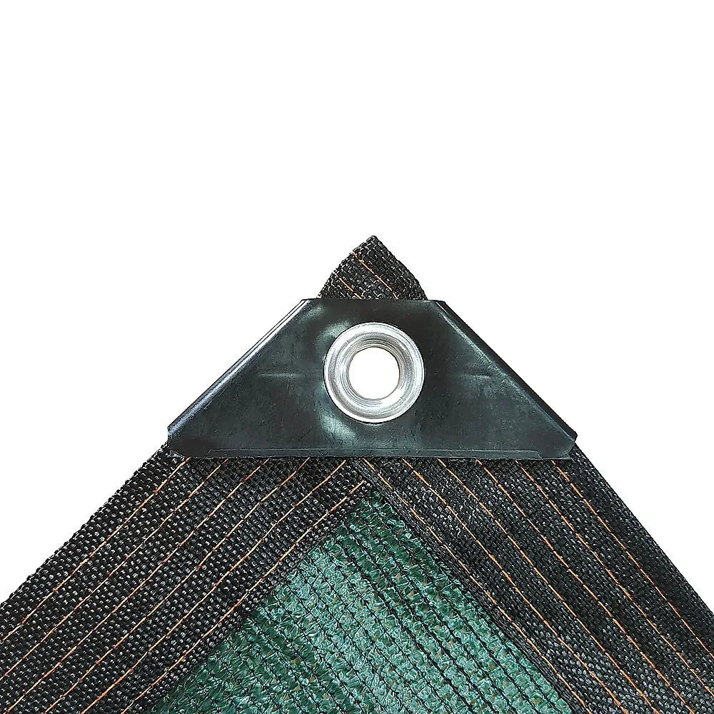 15m x 2m Fence Windscreen Privacy Screen Shade Cover Dark Green Fabric Mesh Garden - Mekamart Australia