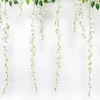 1M Artificial Flower Runner Arrangement Panel Wall Rose DIY Wedding Party Décor - Mekamart Australia