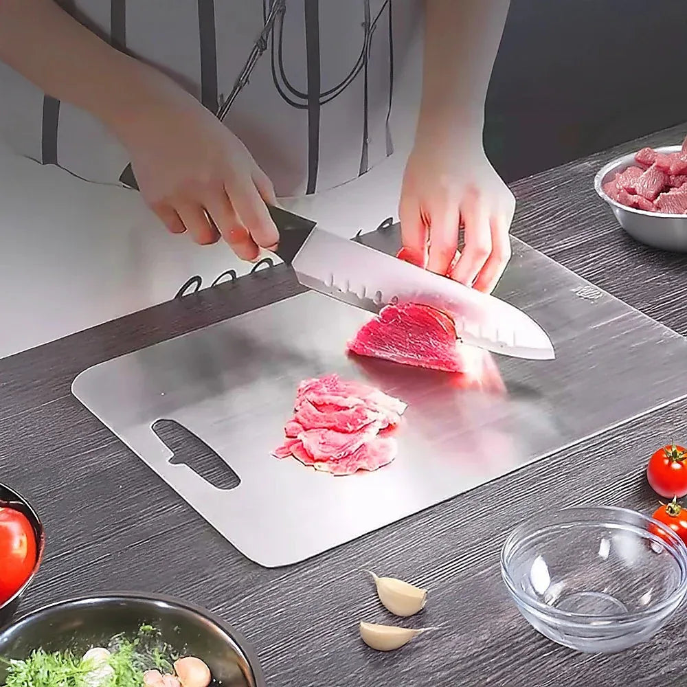 3 x 304SS Cutting Chopping Board Stainless Steel - Mekamart Australia