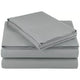 Queen Bed Sheet Set – 1800 Series Microfiber, Deep Pocket, Soft & Breathable, Grey - Mekamart Australia