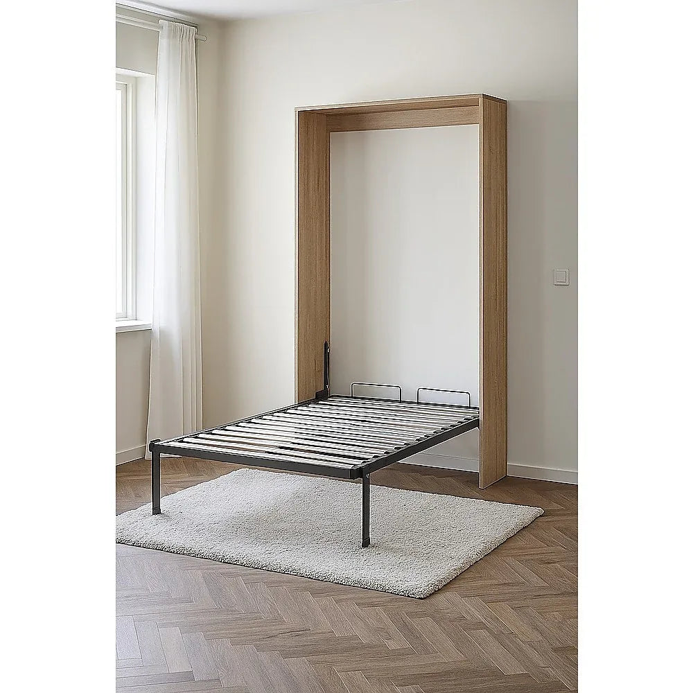 Single DIY Wall Bed Hardware Kit with Silver handle – Frame & Mechanism for Custom Build - Mekamart Australia