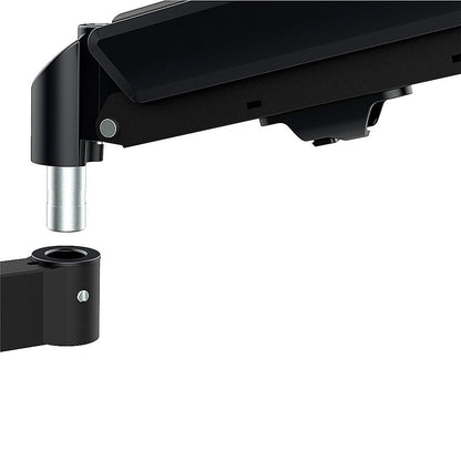 Triple Monitor Mount Stand – Desk Clamp with 3 Adjustable Arms for Multi-Screen Setup