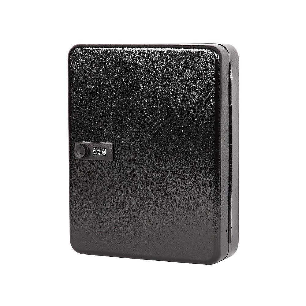 Key Cabinet Lock Box – 72 Key Capacity Wall Mount Secure Storage Organizer