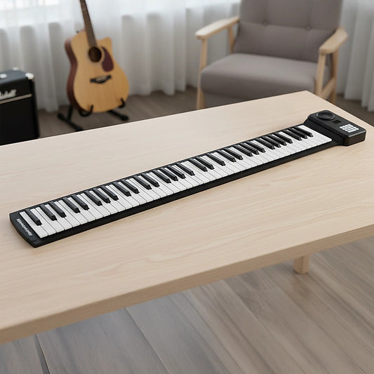 88 Key Portable Foldable Silicone Electronic Keyboard Piano Music