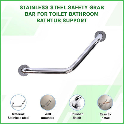 Stainless Steel Safety Grab Bar for Toilet Bathroom Bathtub Support