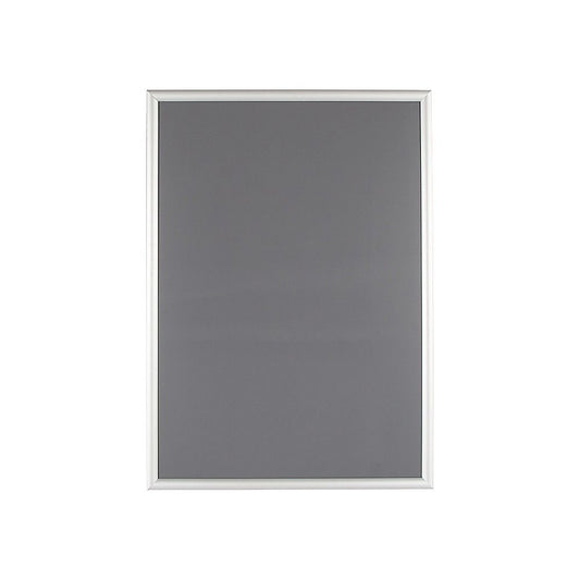 A2 2pc Aluminium Snap Poster Frame Wall Mount Sign Holder Silver