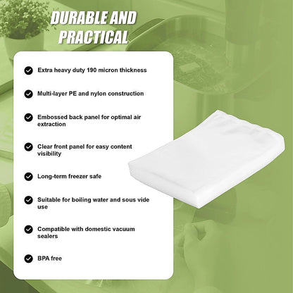28cm x 50cm 100pcs Vacuum Sealer Bags Food Storage