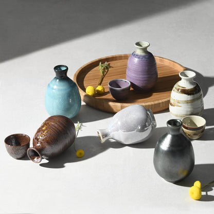 Sake Jug 280ml Ink Fade Glaze
