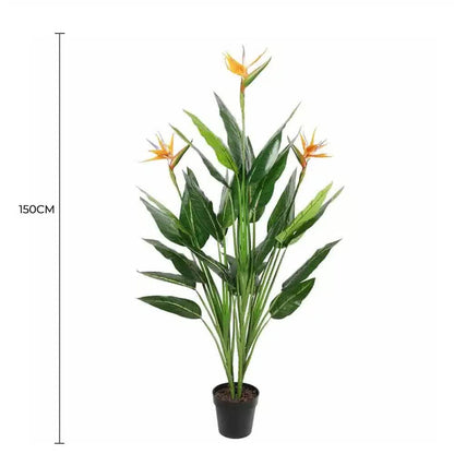 Artificial Potted 150cm Bird of Paradise Plant