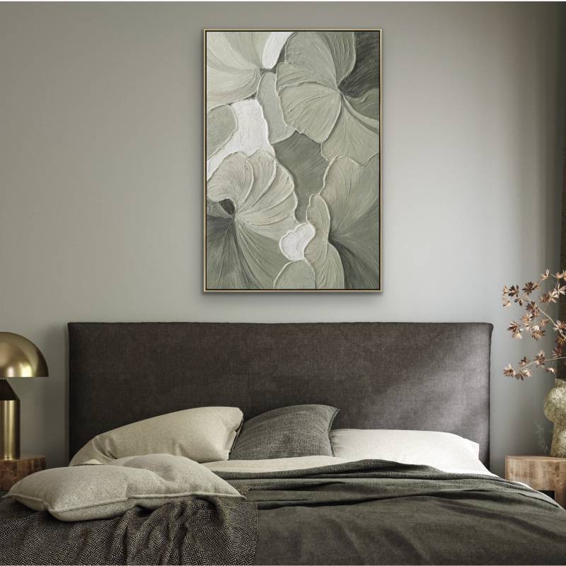 Whirlwind Garden Artwork Framed Wall Art 80x120cm