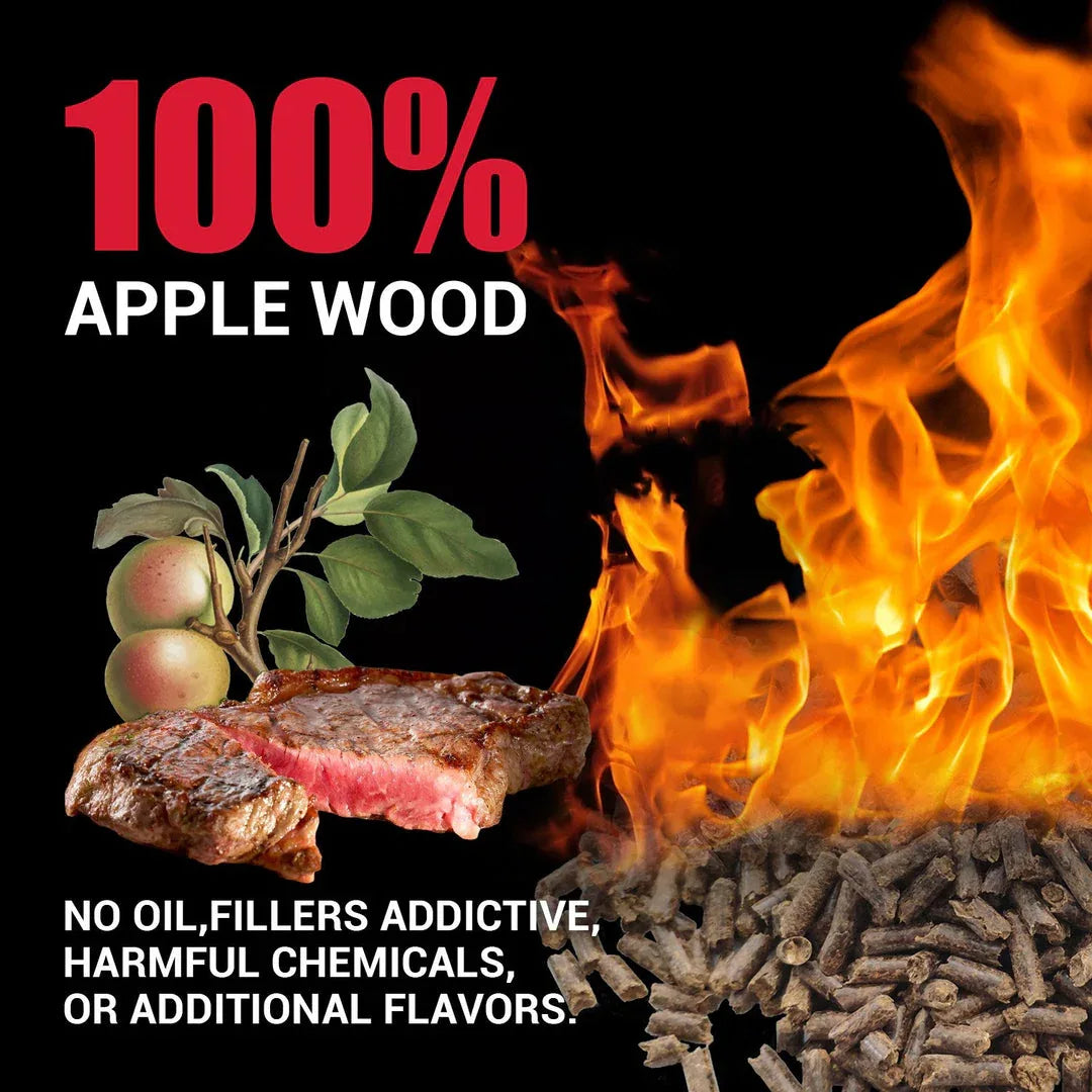 Asmoke 9.5kg of 100% Pure Applewood Pellets - Mekamart Australia