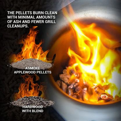 Asmoke 9.5kg X 2 (19 KG) of 100% Pure Applewood Pellets - Mekamart Australia