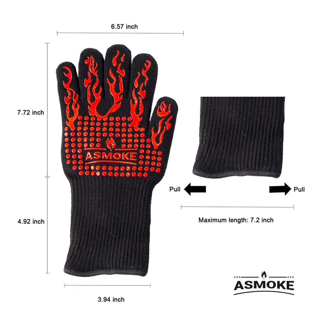 ASMOKE BBQ GLOVES - Mekamart Australia