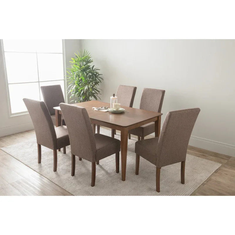 Allergo Dining Table 150cm Timber Dining Table - Cocoa - Mekamart Australia