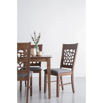 Allergo Dining Table 150cm Timber Dining Table - Cocoa - Mekamart Australia