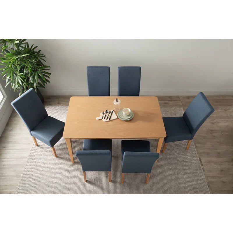 Allergo Dining Table 150cm Timber Dining Table - Natural - Mekamart Australia