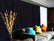 Large Velvet Curtains Black 600x230cm with 4m blockout+30 Hook, Pinch Pleat - Mekamart Australia