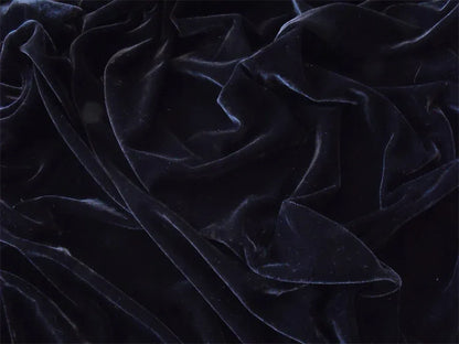 Large Velvet Curtains Black 600cm wide x 230cm Drop PINCH PLEAT+ 30 Hooks New - Mekamart Australia