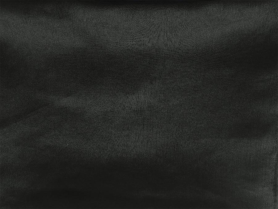 Sheer Voile Curtains 548cm wide 230cm Drop+30 Hooks Pinch Pleat New, Black - Mekamart Australia