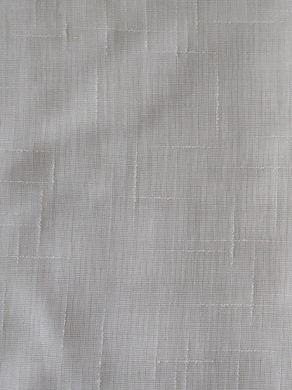 2 Sheer Voile Curtains 530cm wide 230cm long + 30 Hooks New - Mekamart Australia