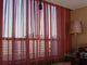 2 Long Drop Sheer Voile Curtains 590cm wide 270cm Drop Pinch Pleat + Hooks Wine - Mekamart Australia