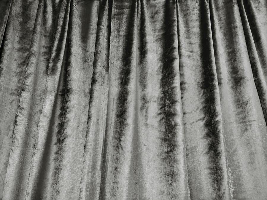 Large Thick Velvet Curtains Warp Knitted Velvet 540x270cm+Hooks Pinch Pleat Grey - Mekamart Australia
