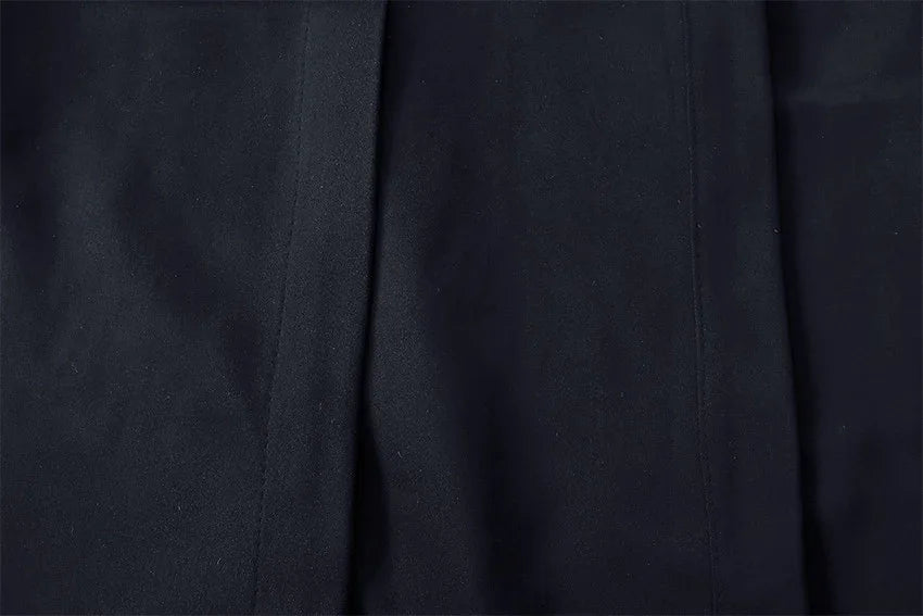 100% Blockout Curtain 270x230cm PINCH PLEAT Blackout High Level Fabric Black - Mekamart Australia