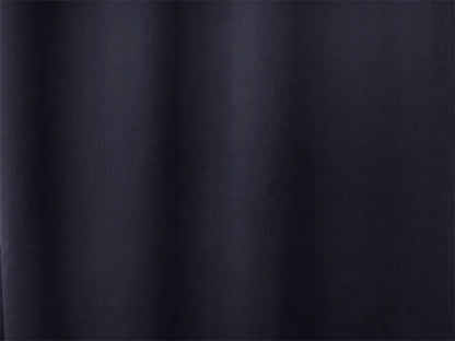 Blockout Curtains 540x230cm PINCH PLEAT Blackout High Level Fabric +Hooks,Black - Mekamart Australia