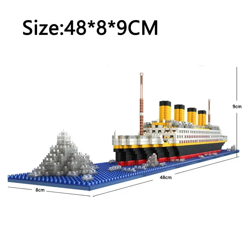 NNEOBA Titanic Ship Toy with LED Light - Mekamart Australia