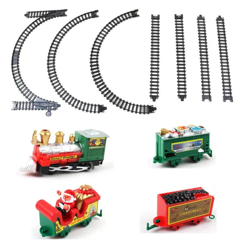 Realistic Christmas Electric Train Set - Mekamart Australia