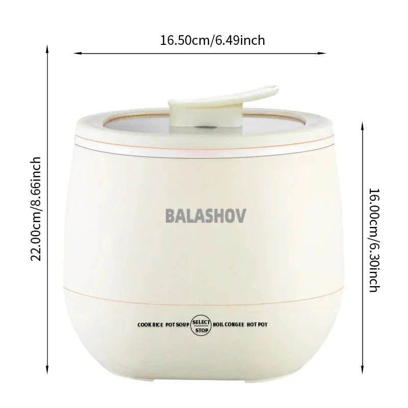 NNEOBA 1.8L Multifunctional Electric Mini Rice Cooker - Mekamart Australia