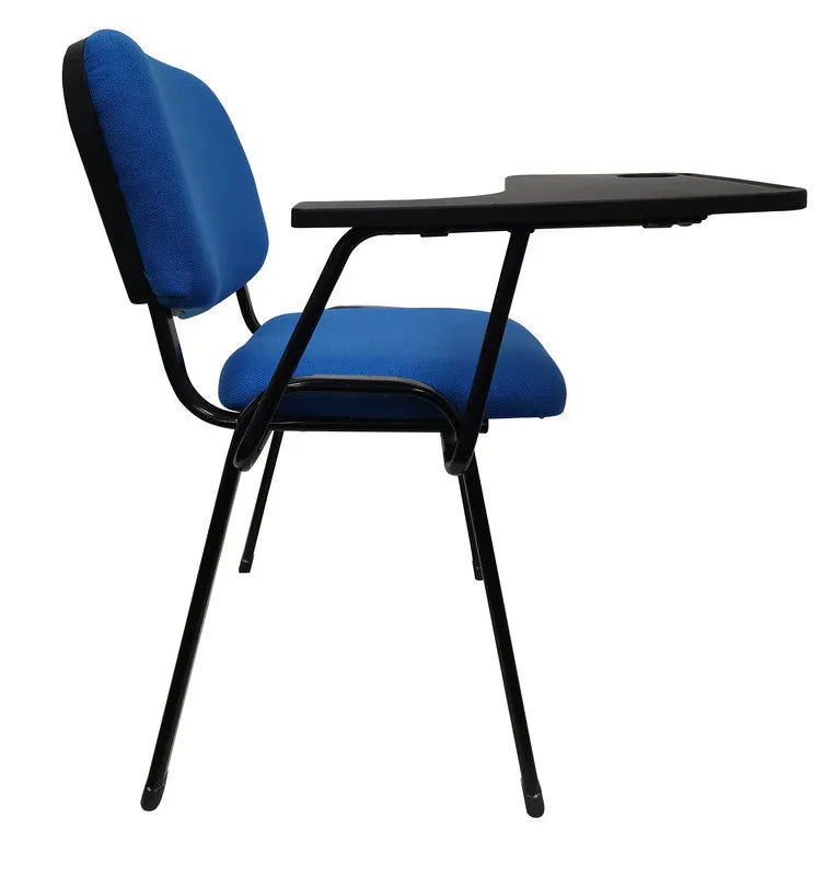 NNECN Lecture Chair with Table Top for Classroom Lecture Training Conference (Set of 6-Blue) - Mekamart Australia