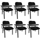 NNECN Lecture Chair with Table Top for Classroom Lecture Training Conference (Set of 6-Black) - Mekamart Australia