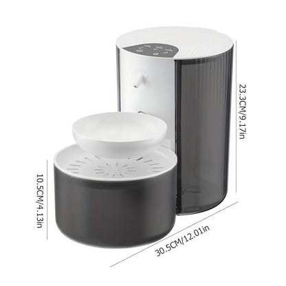 Smart Cat Water Fountain with 3L, USB & Battery