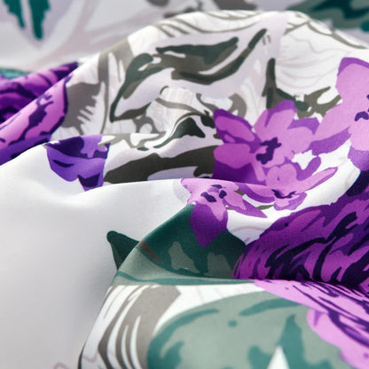 Luxe Loft Purple rose Quilted Comforter & Shams – Trending 3‑Piece Set - Mekamart Australia