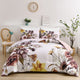 Floral Comforter Set, King Size, Blush Floral 3-Piece Bedding, Soft Microfiber for All Seasons - Mekamart Australia