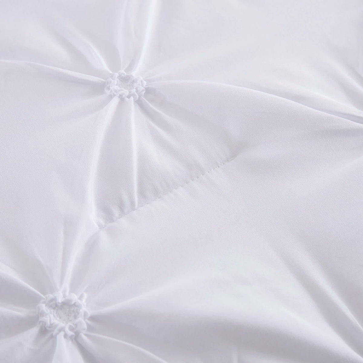 Minimal Mood white Comforter Collection – Modern 3‑Piece Set - Mekamart Australia