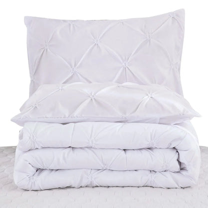 Minimal Mood white Comforter Collection – Modern 3‑Piece Set - Mekamart Australia