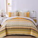 Classic Paisley Bloom Lightweight 3 Pc Bedspread & Pillow Cover Set - Mekamart Australia