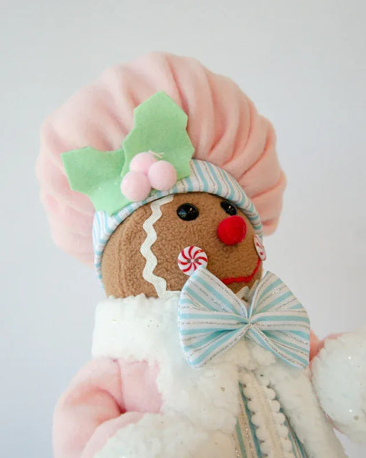 LUXURY CHRISTMAS GINGERBREAD TABLE DECORATION 38CM - Mekamart Australia