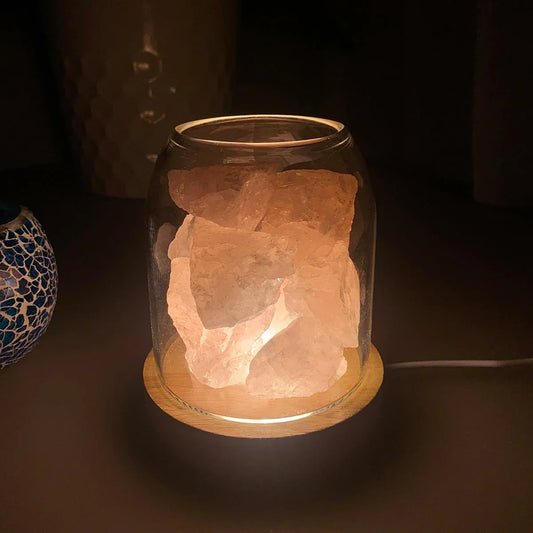 Aurora Crystal Diffuser - Rose Quartz - Mekamart Australia