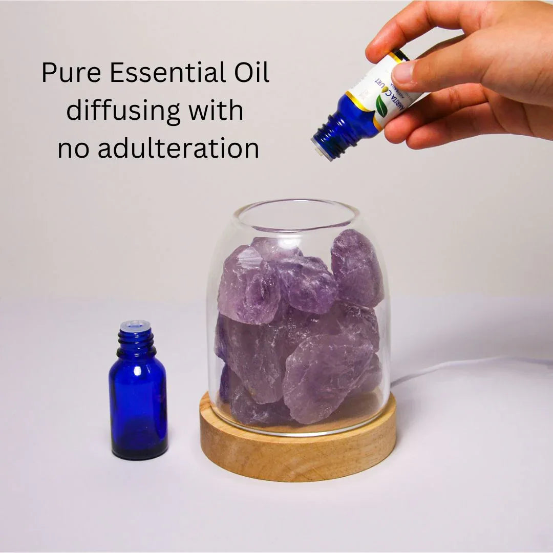 Aurora Crystal Diffuser - Amethyst - Mekamart Australia