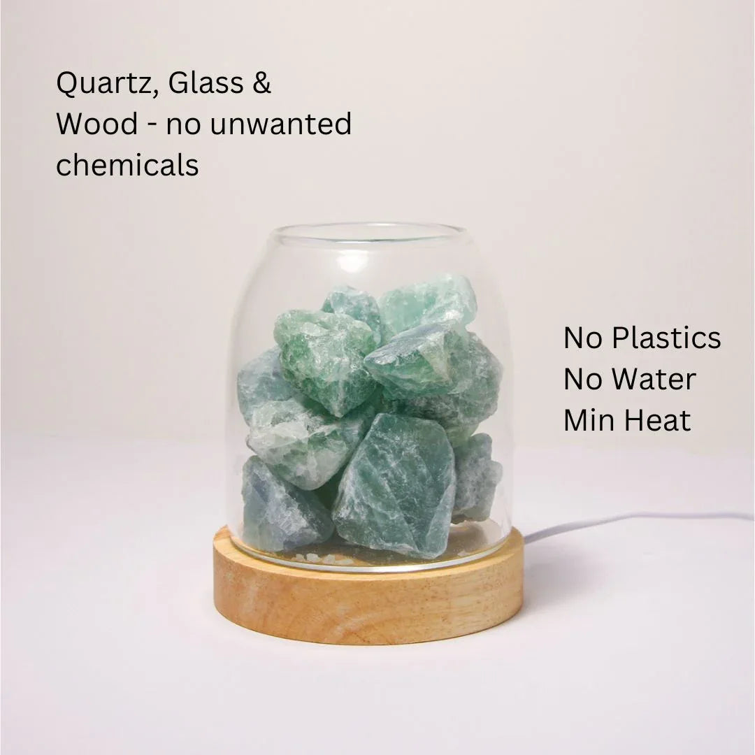 Aurora Crystal Diffuser - Green Calcite - Mekamart Australia
