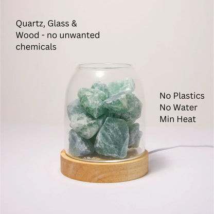Aurora Crystal Diffuser - Green Calcite - Mekamart Australia