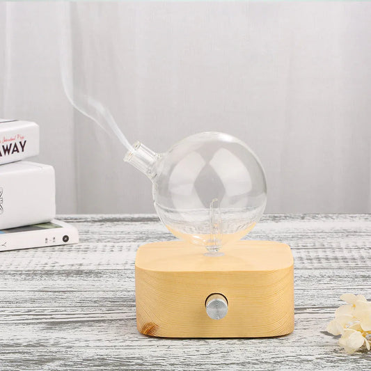Geometry Square Nebuliser - Waterless Diffuser | Essential oil Burner | Aromatherapy| Home Fragrance - Mekamart Australia