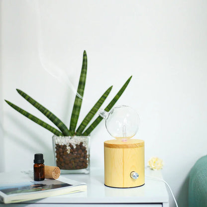 Geometry Cylinder Nebuliser - Waterless Diffuser | Essential oil Burner | Aromatherapy| Home Fragrance - Mekamart Australia