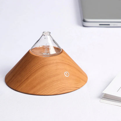 Mt Fuji Nebuliser (Portable) - 100% Bamboo Waterless Diffuser | Essential oil Burner | Aromatherapy| Home Fragrance - Mekamart Australia