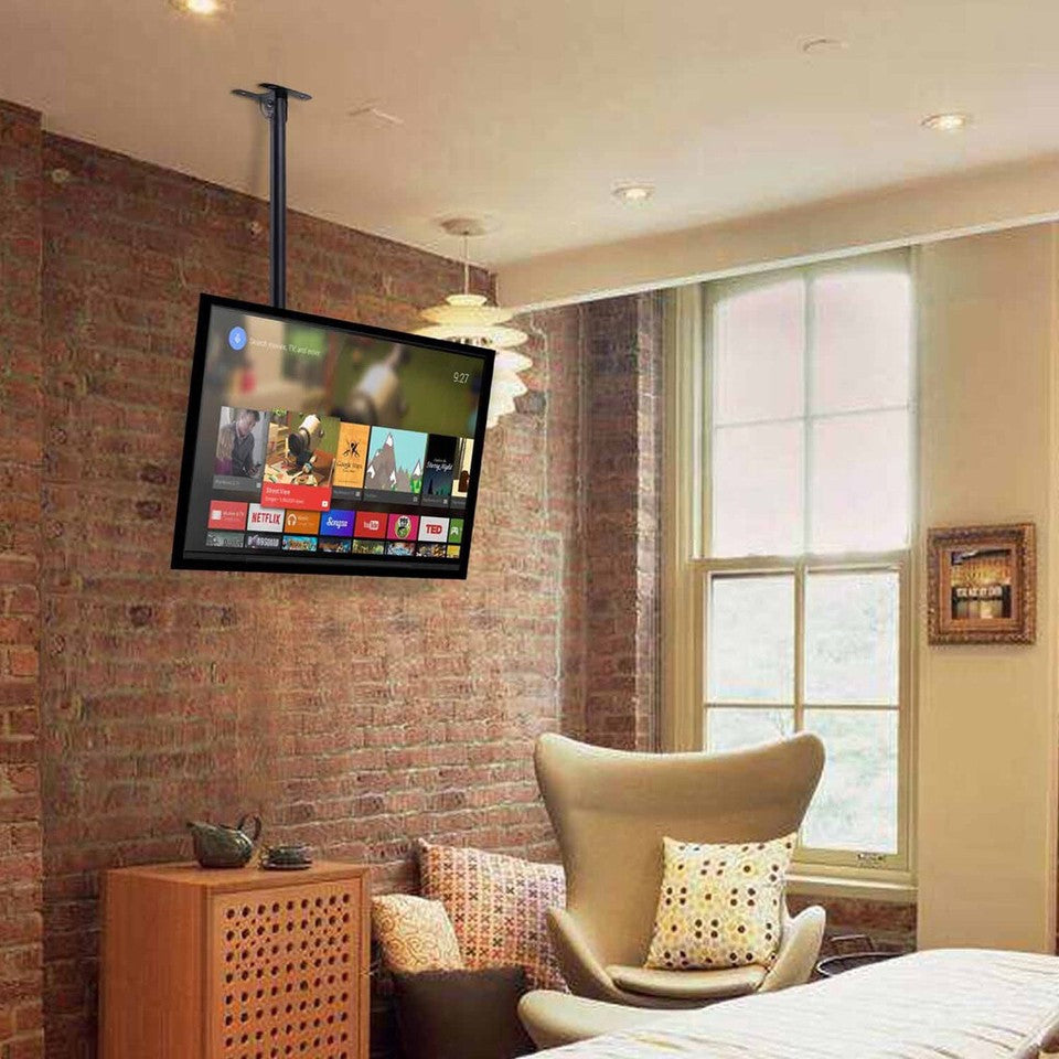 Ceiling Wall Mount TV Bracket 27- 65" with Tilt Feature & 180 Rotate For Samsung